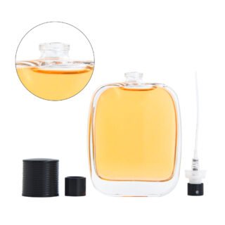 Alternative view of Wholesale Vintage Square Glass Spray Bottle （150pcs）