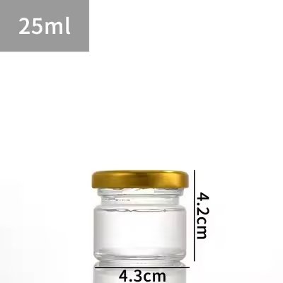 Wholesale Various Sizes Shaped Glass Jar (20pcs) - Image 5