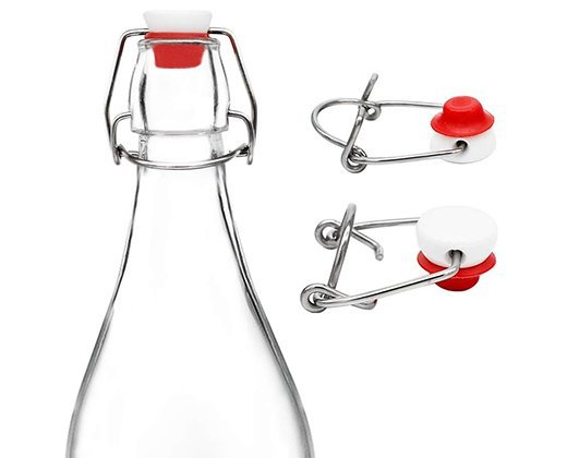 Swing Top Beverage Glass Bottles (20pcs) - Image 4